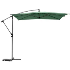 Parasol déporté carré MANOA Vert olive