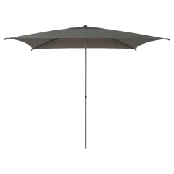 Parasol droit carré inclinable SOYA Café