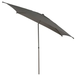 Parasol droit carré inclinable SOYA Café