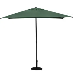 Parasol droit carré inclinable SOYA Vert olive