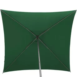 Parasol droit carré inclinable SOYA Vert olive
