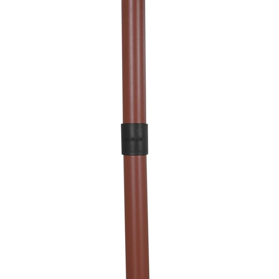Parasol droit carré inclinable SOYA Acajou