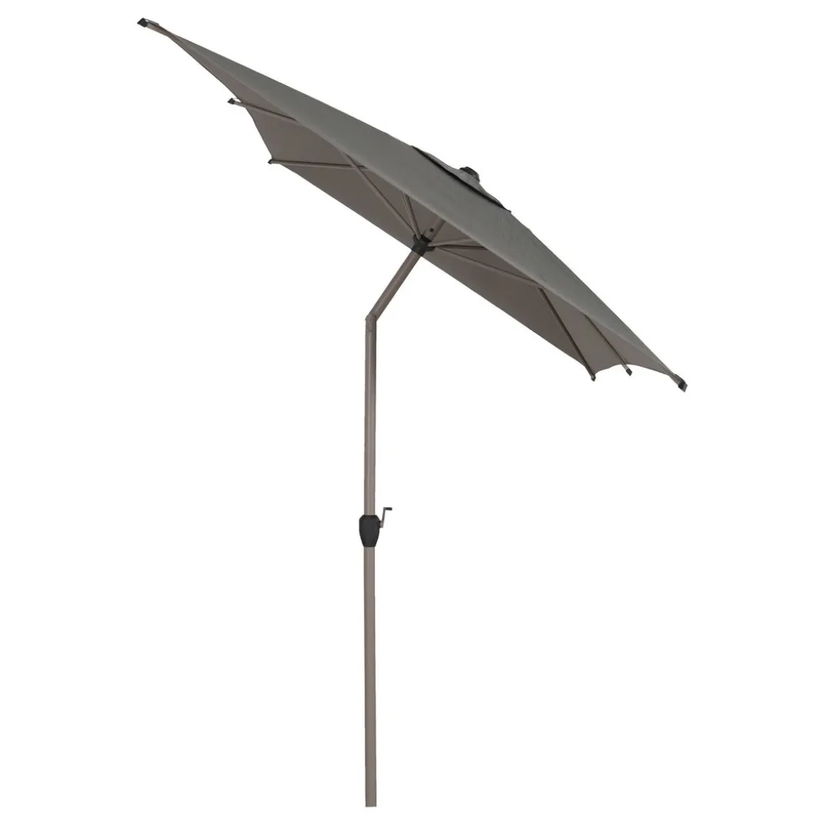 Parasol droit rectangulaire inclinable LOOMPA Café