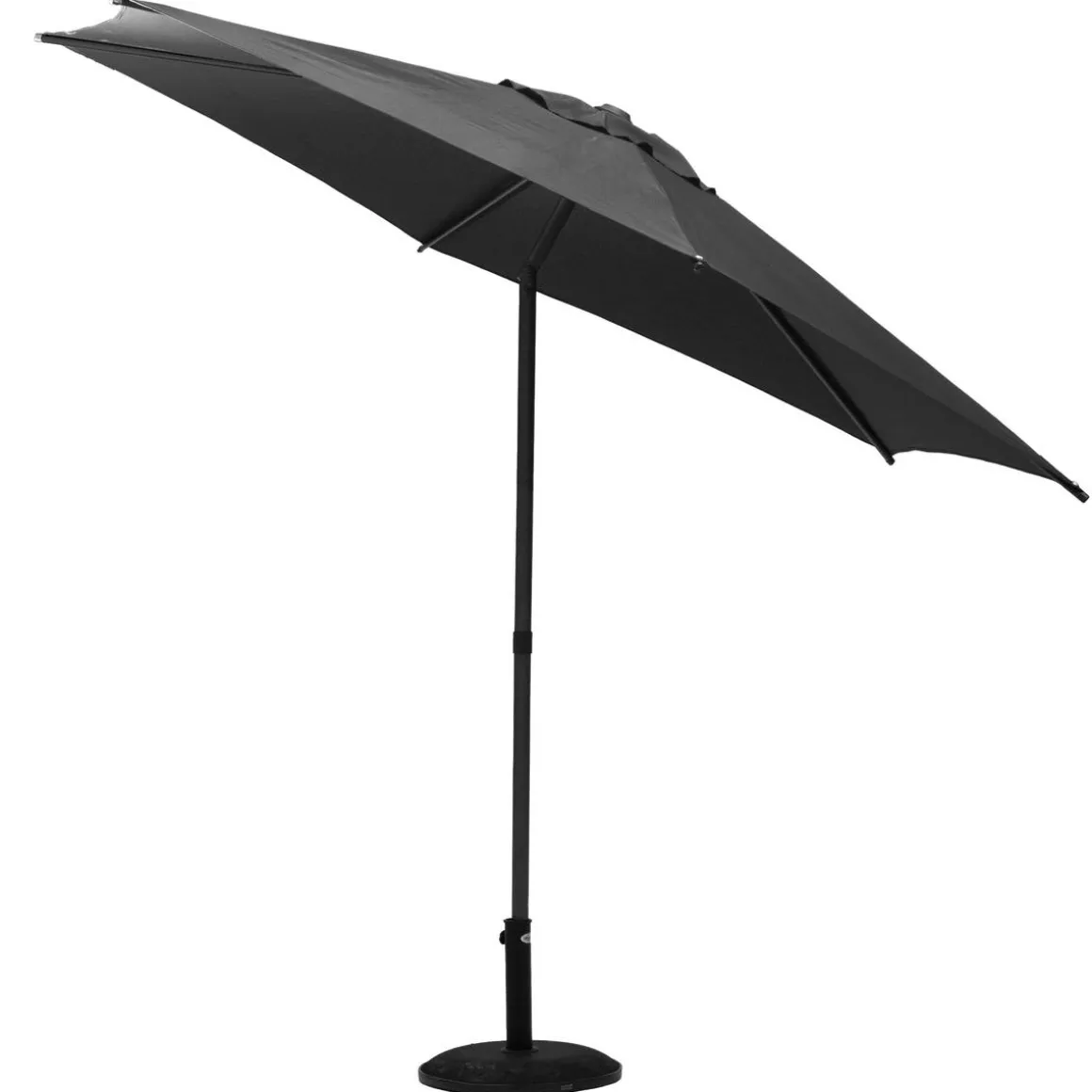 Parasol droit rond inclinable SOYA Ardoise