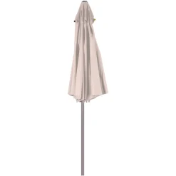 Parasol droit rond inclinable LOOMPA Blé