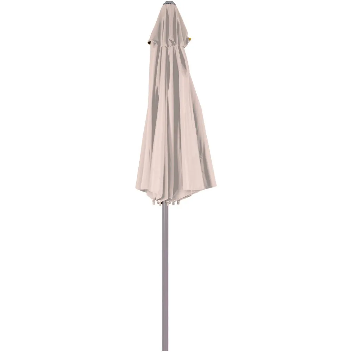 Parasol droit rond inclinable LOOMPA Blé