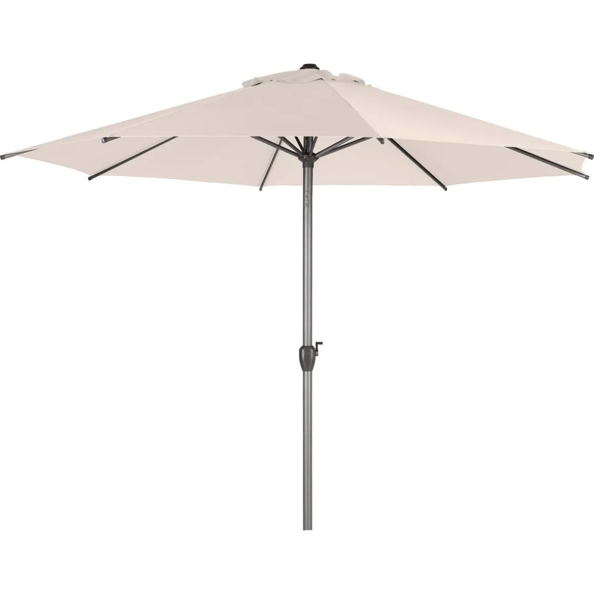 Parasol droit rond inclinable LOOMPA Blé