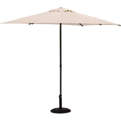 Parasol droit rond inclinable SOYA Blé