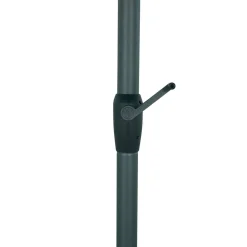Parasol droit rond LOOMPA Vert olive / Graphite