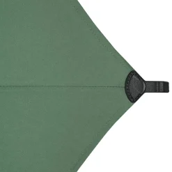 Parasol droit rond LOOMPA Vert olive / Graphite