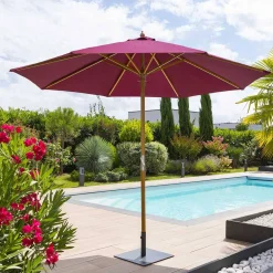 Parasol droit rond TINAEI Bordeaux