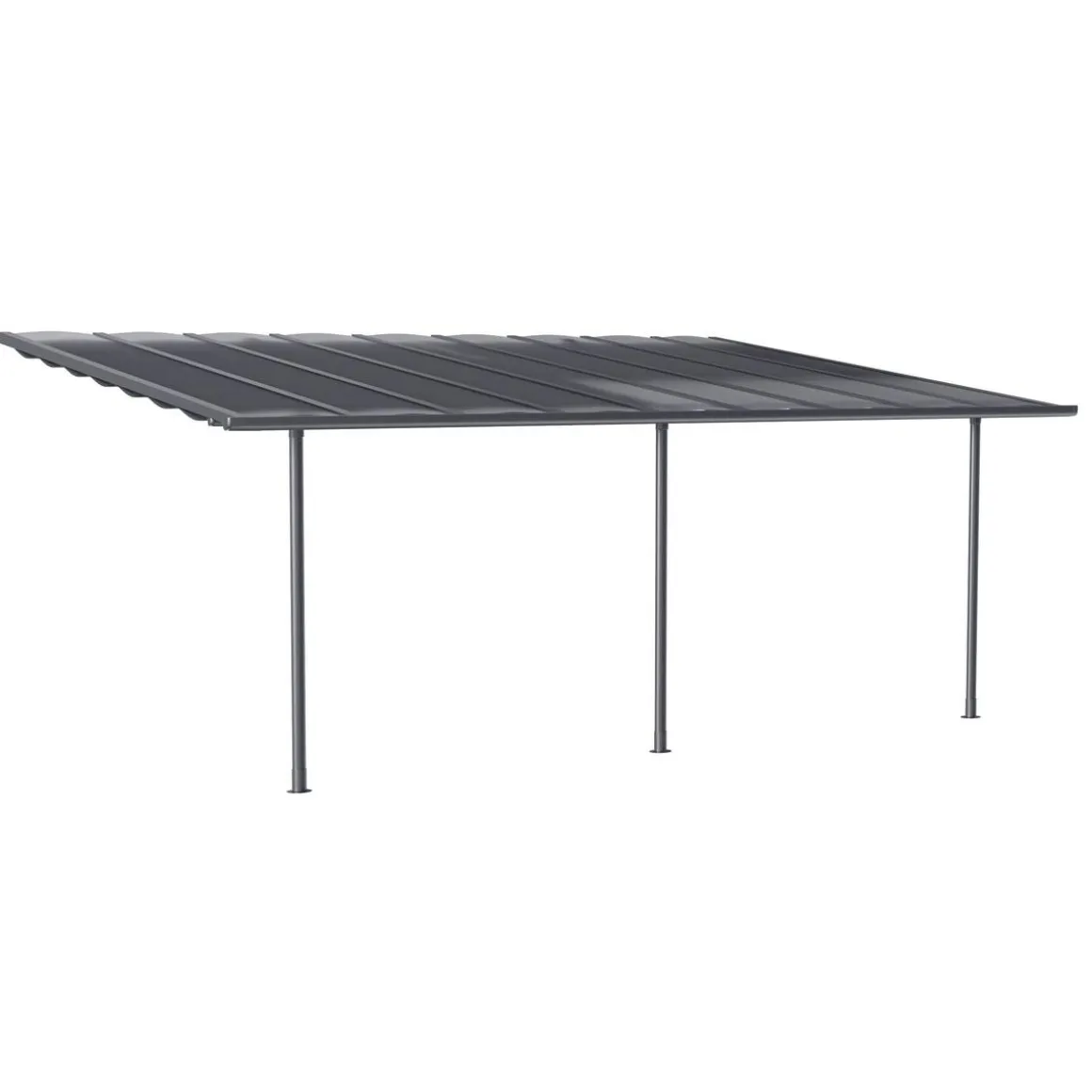 Pergola adossée BELIZE Graphite