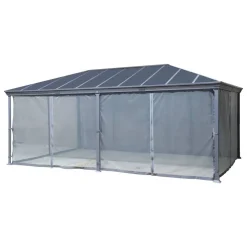 Pergola autoportante BELIZE Graphite