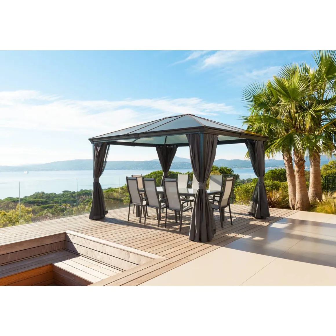 Pergola BELIZE Graphite