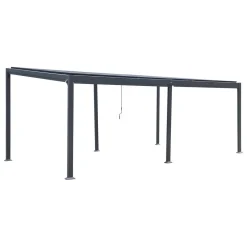 Pergola bioclimatique AVILA Graphite