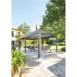 Pergola bioclimatique EVORA Graphite