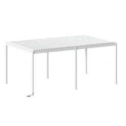 Pergola bioclimatique électrique EVORA Blanc