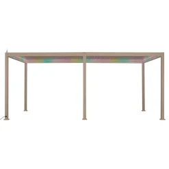 Pergola bioclimatique électrique EVORA Argile