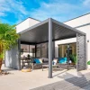 Pergola bioclimatique électrique EVORA Graphite