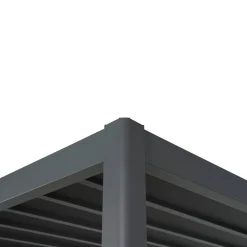 Pergola bioclimatique rétractable EVORA Gris