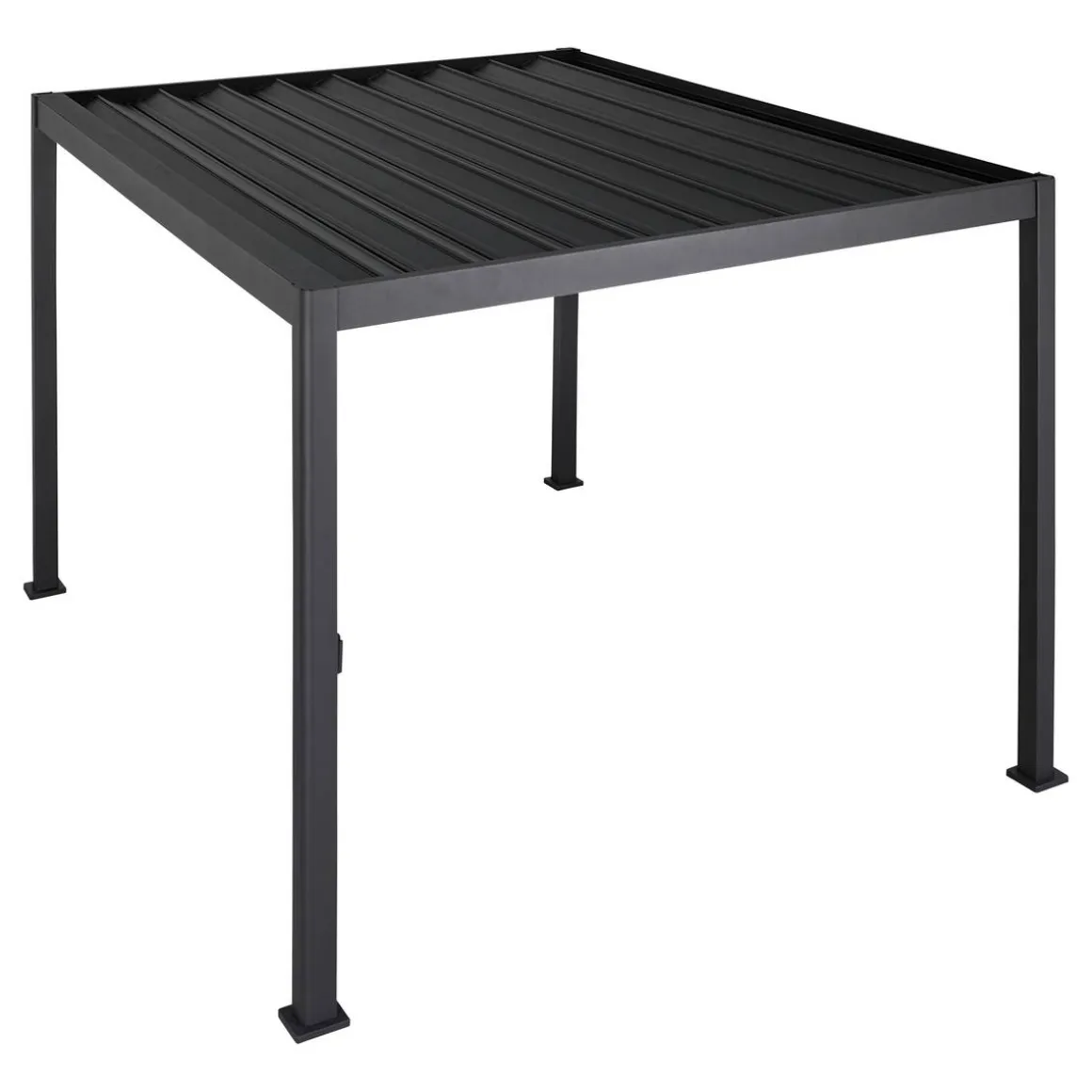 Pergola bioclimatique rétractable EVORA Gris