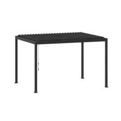 Pergola EVORA avec 3 persiennes et 2 stores