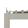 Pergola électrique bioclimatique autoportante EVORA Argile