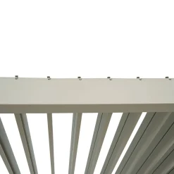 Pergola électrique bioclimatique autoportante EVORA Argile