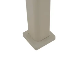 Pergola électrique bioclimatique autoportante EVORA Argile