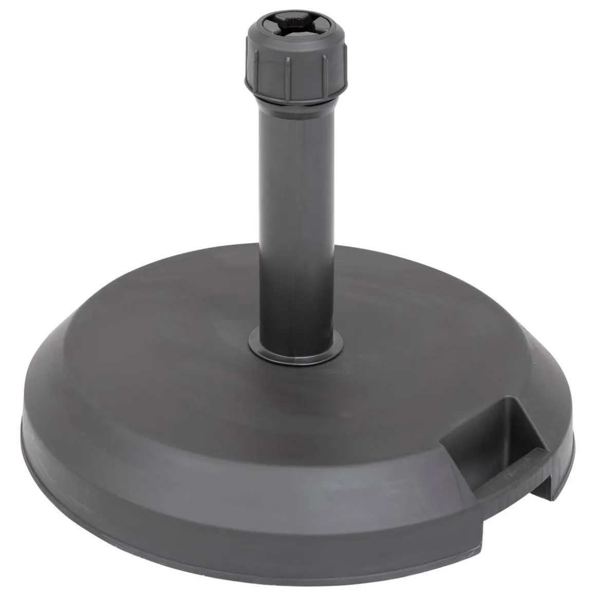 Pied de parasol droit HAULIO Noir