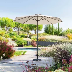 Pied de parasol rond DAILIO Noir