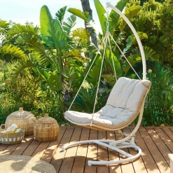 Pied pour chaise suspendue PANAO Blanc
