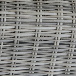 Pouf de jardin MOORÉA Terre d'ombre