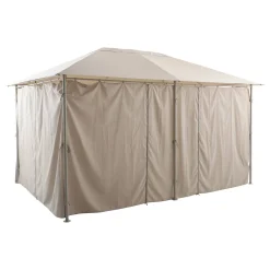 Rideau, moustiquaire SANTORINI Beige Lin