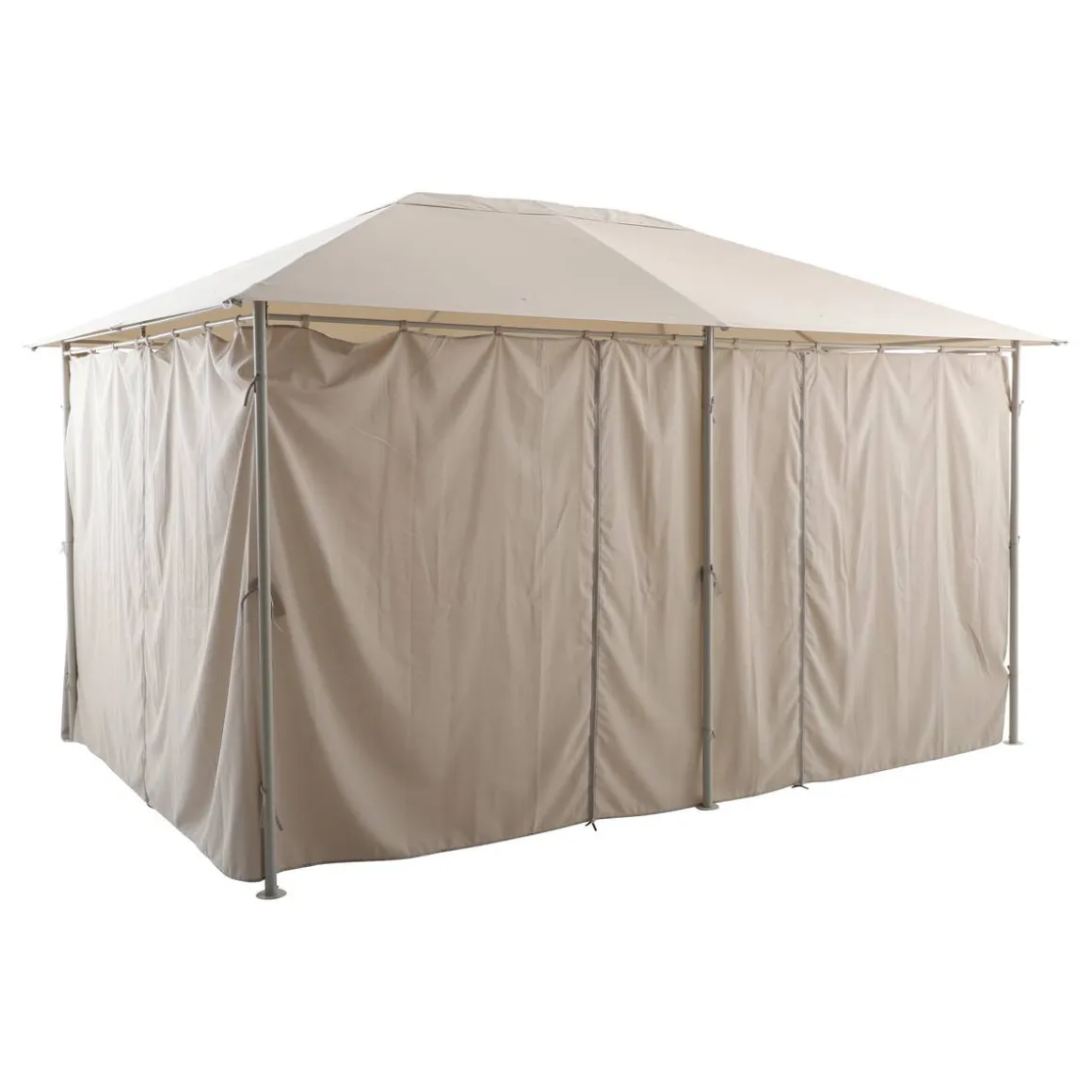 Rideau, moustiquaire SANTORINI Beige Lin