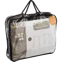 Rideaux moustiquaire pour tonnelle FOGO Noir
