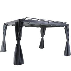 Rideaux pour pergola BELIZE Ardoise