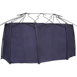 Rideaux pour tonnelle MALDIVES Ardoise