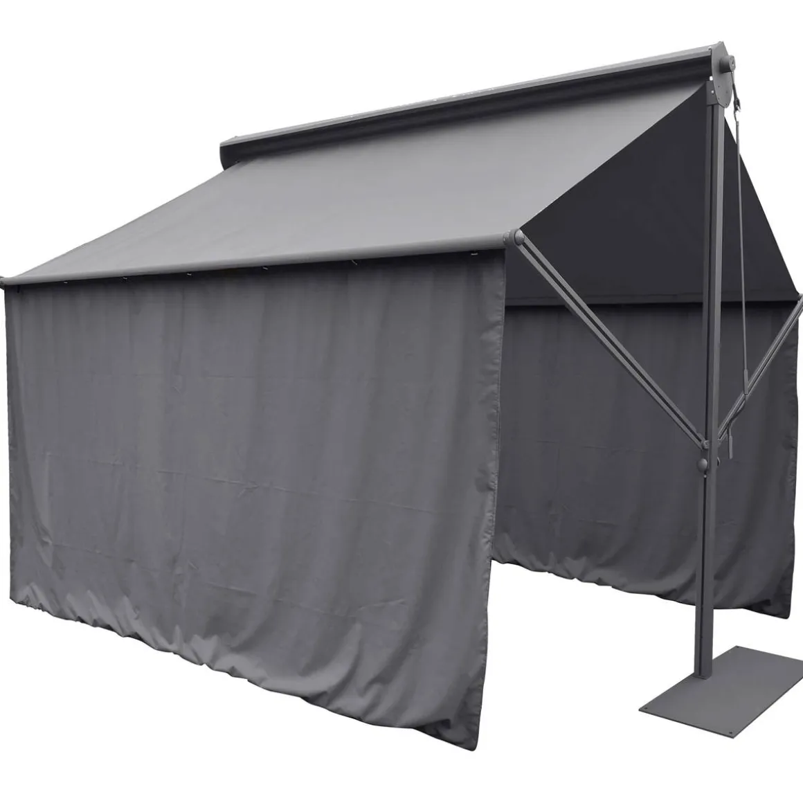 Rideaux pour tonnelle SALSA Ardoise