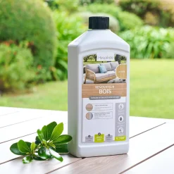 Rénovateur de couleur pour bois exotique finition Lin doré