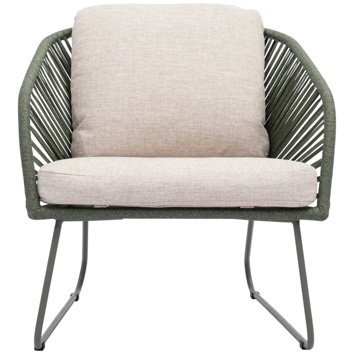 Salon de jardin BELANO Vert laurier