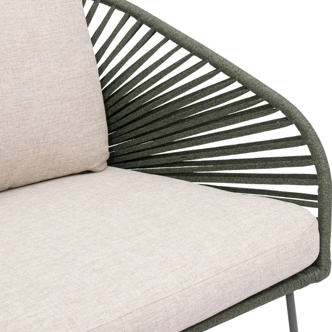 Salon de jardin BELANO Vert laurier