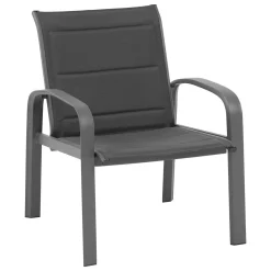 Salon de jardin duo ELYN Anthracite & Graphite