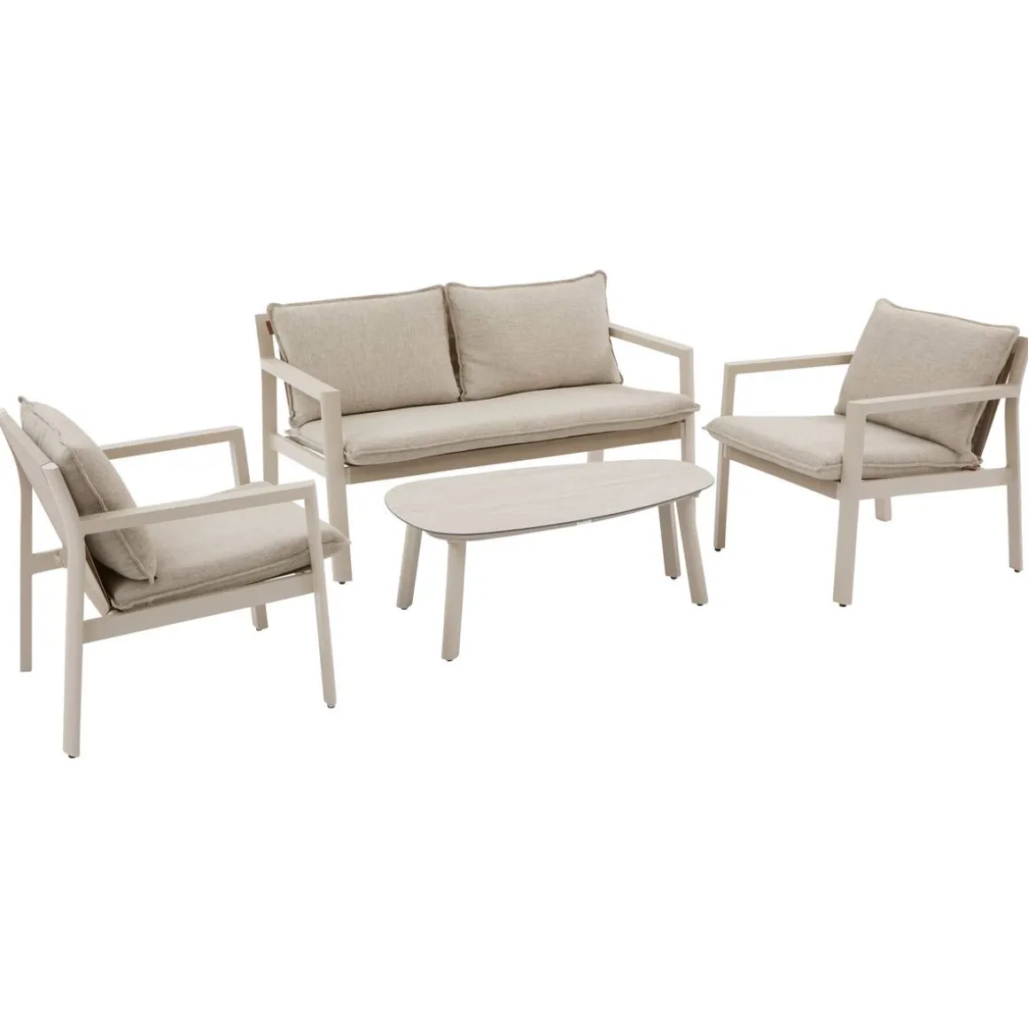 Salon de jardin FLOVIA Argile