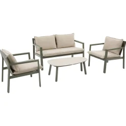 Salon de jardin FLOVIA Vert laurier