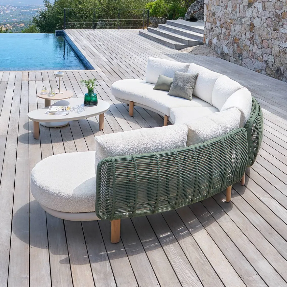 Salon de jardin MYLORE Argile