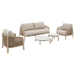 Salon de jardin NELORA Beige