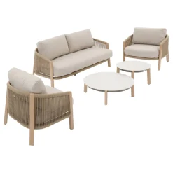 Salon de jardin NELORA Beige