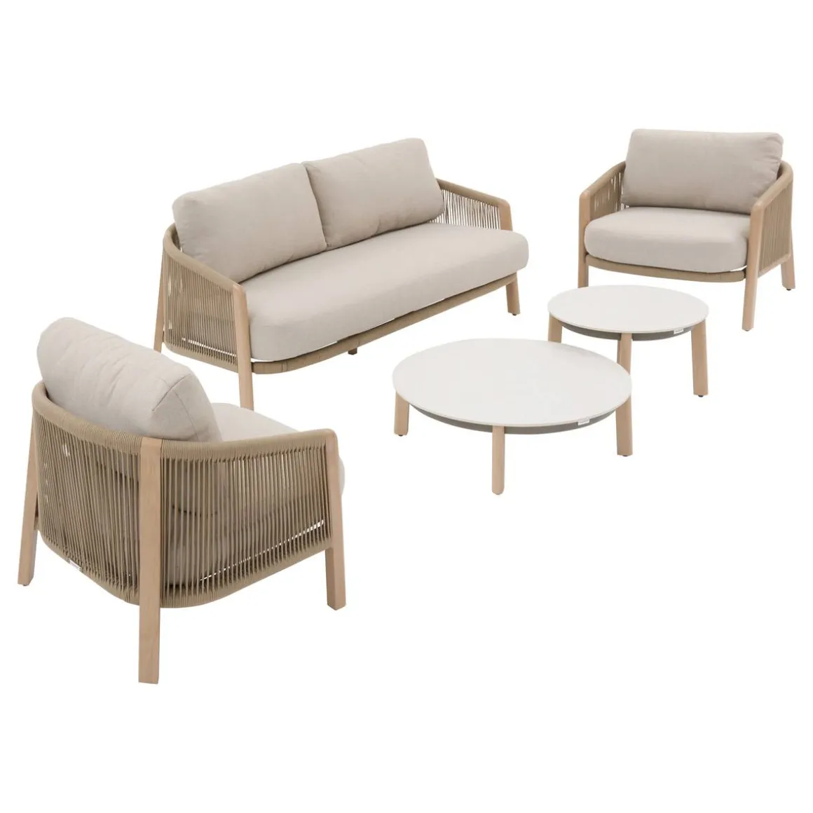 Salon de jardin NELORA Beige
