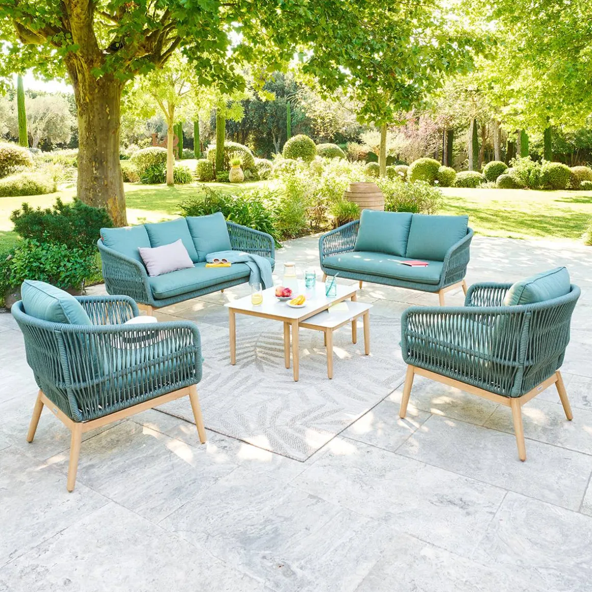 Salon de jardin ORISSA Vert olive